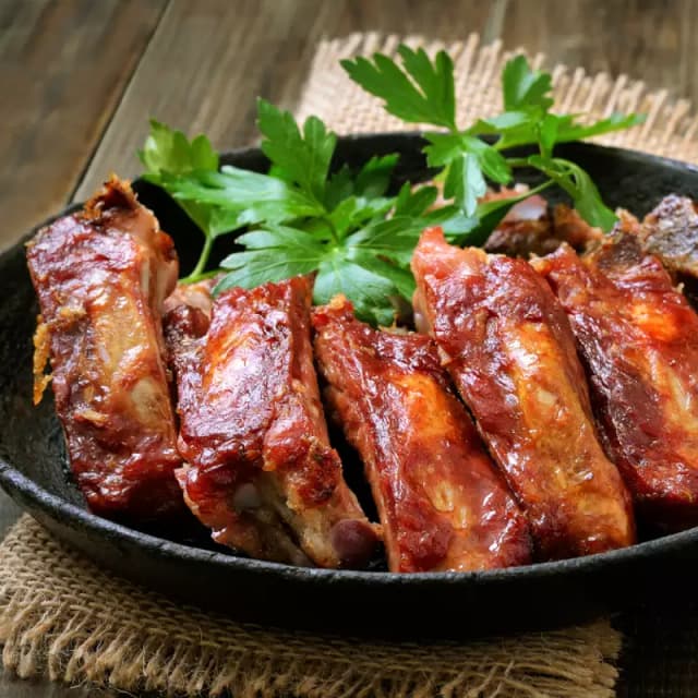 Honey Dipped Pork Ribs